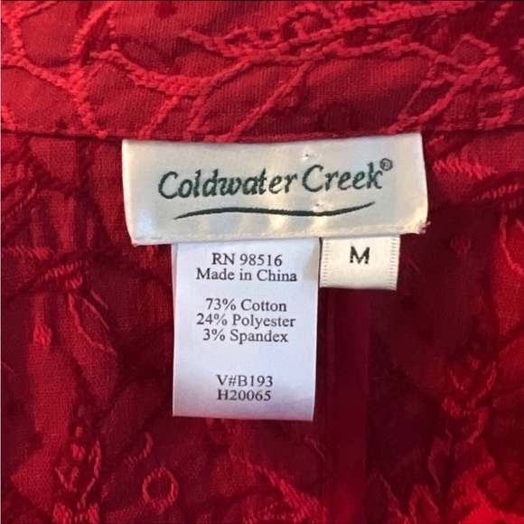 Red Detailed Jacket - Picture 6 of 6